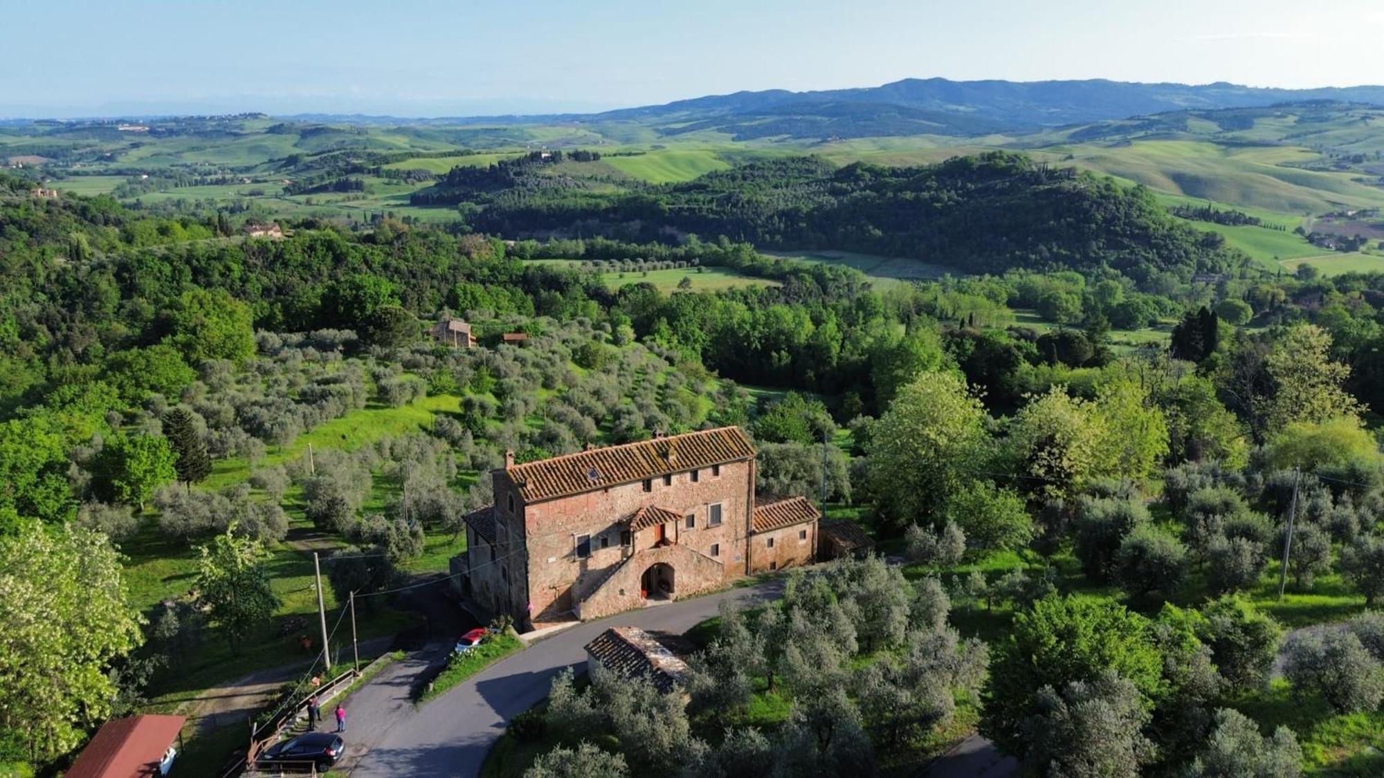 Ferienwohnung Casa Zeno Volterra Exterior foto